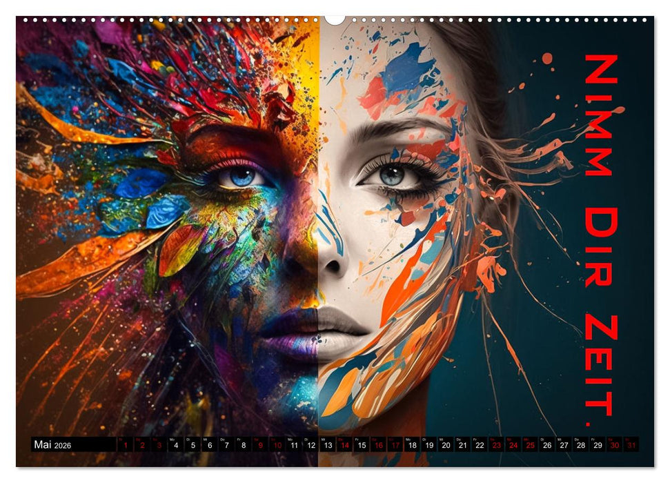 Inneres Gleichgewicht (CALVENDO Premium Wandkalender 2026)