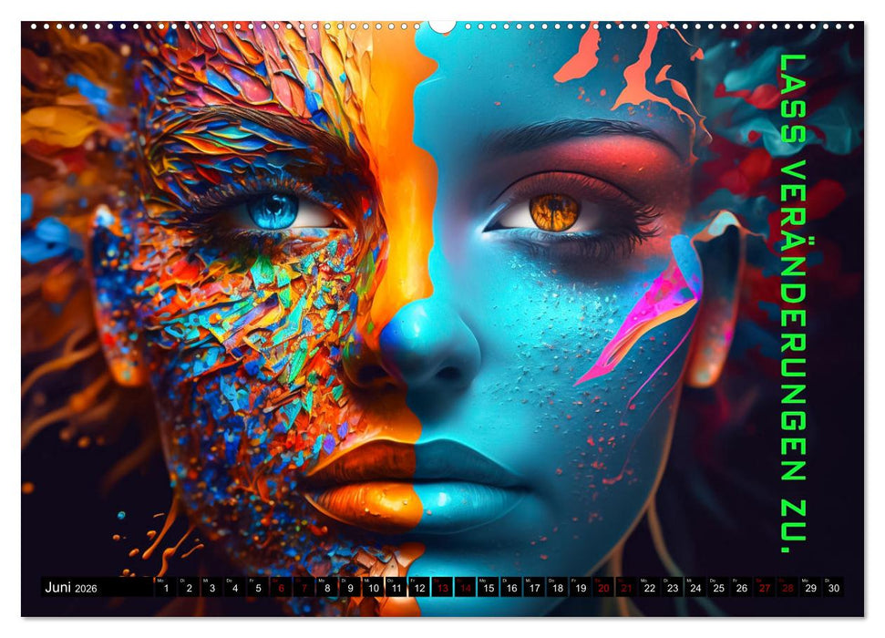 Inneres Gleichgewicht (CALVENDO Premium Wandkalender 2026)