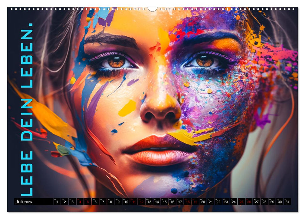 Inneres Gleichgewicht (CALVENDO Premium Wandkalender 2026)