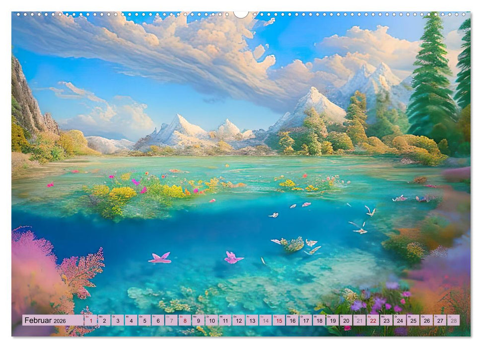 Zauberhafte Märchenzeit (CALVENDO Premium Wandkalender 2026)