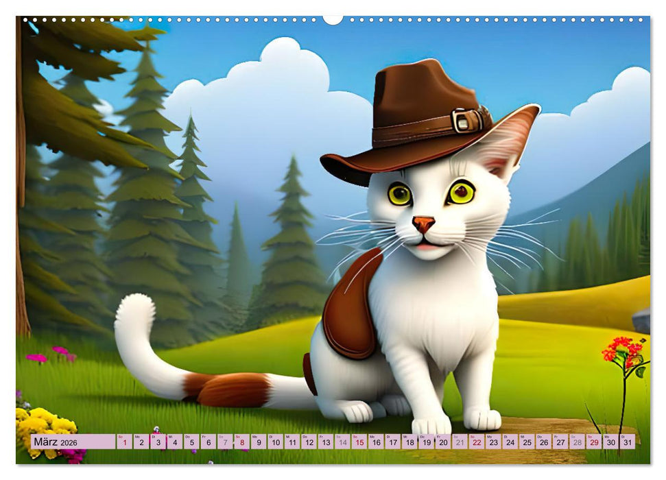Zauberhafte Märchenzeit (CALVENDO Premium Wandkalender 2026)