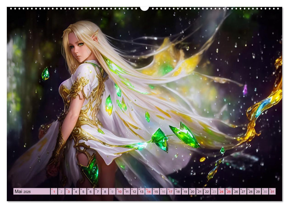 Zauberhafte Märchenzeit (CALVENDO Premium Wandkalender 2026)