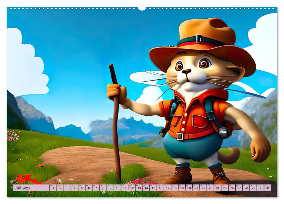 Zauberhafte Märchenzeit (CALVENDO Premium Wandkalender 2026)