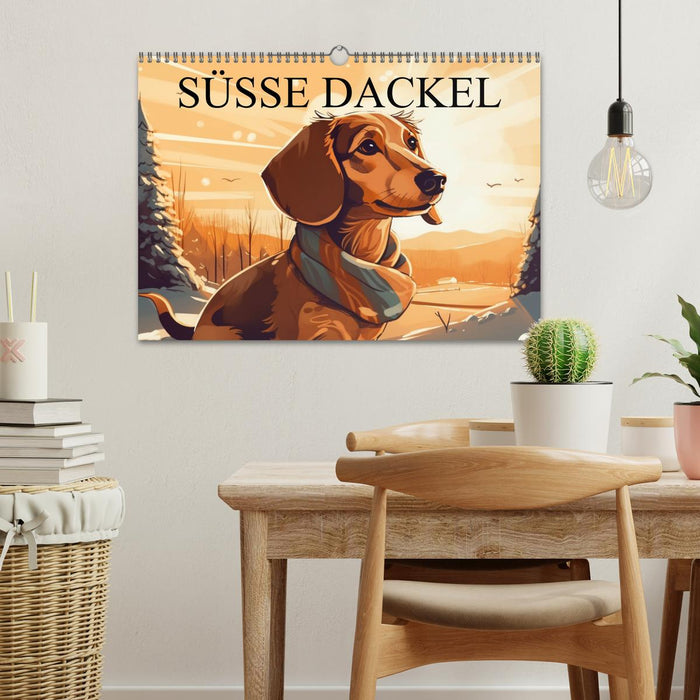 Dackel (CALVENDO Wandkalender 2026)