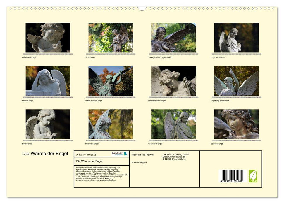 Die Wärme der Engel (CALVENDO Premium Wandkalender 2026)