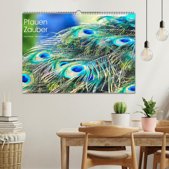 Pfauen Zauber (CALVENDO Wandkalender 2026)