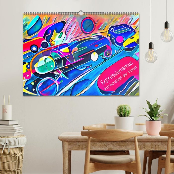 Expressionismus - Farbenspiel der Kunst (CALVENDO Wandkalender 2026)