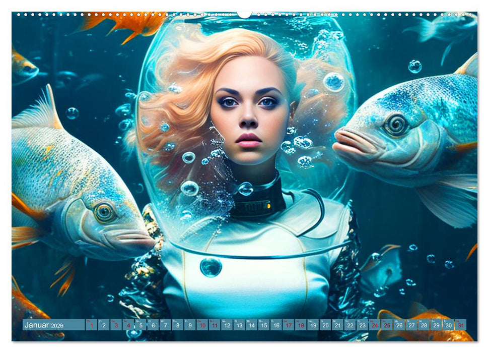 Unterwasser Experiment (CALVENDO Wandkalender 2026)