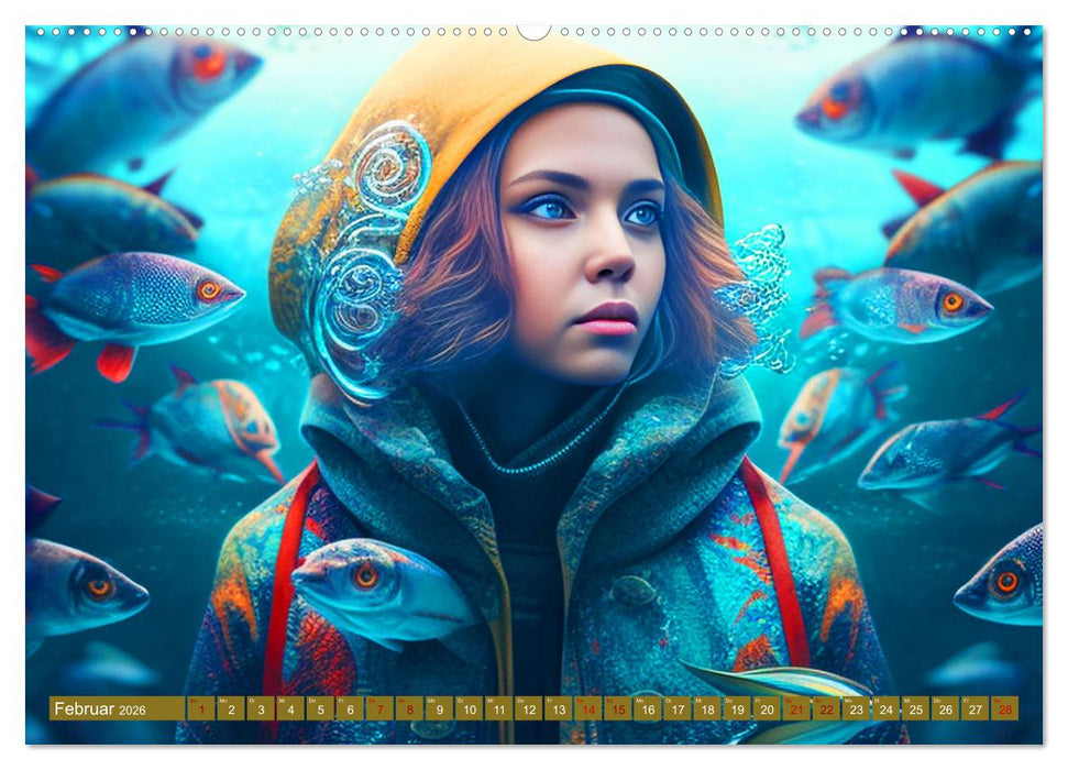 Unterwasser Experiment (CALVENDO Wandkalender 2026)