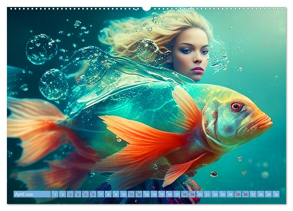 Unterwasser Experiment (CALVENDO Wandkalender 2026)