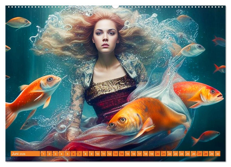 Unterwasser Experiment (CALVENDO Wandkalender 2026)