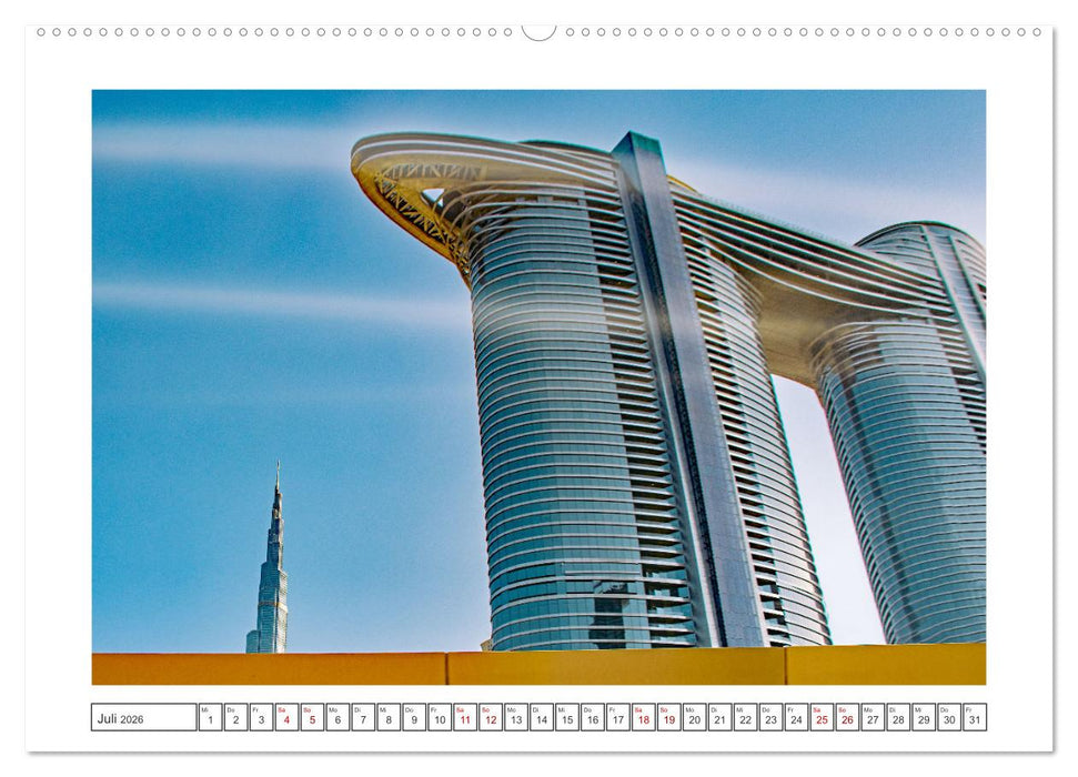 Dubai - Faszinierende Metropole (CALVENDO Premium Wandkalender 2026)