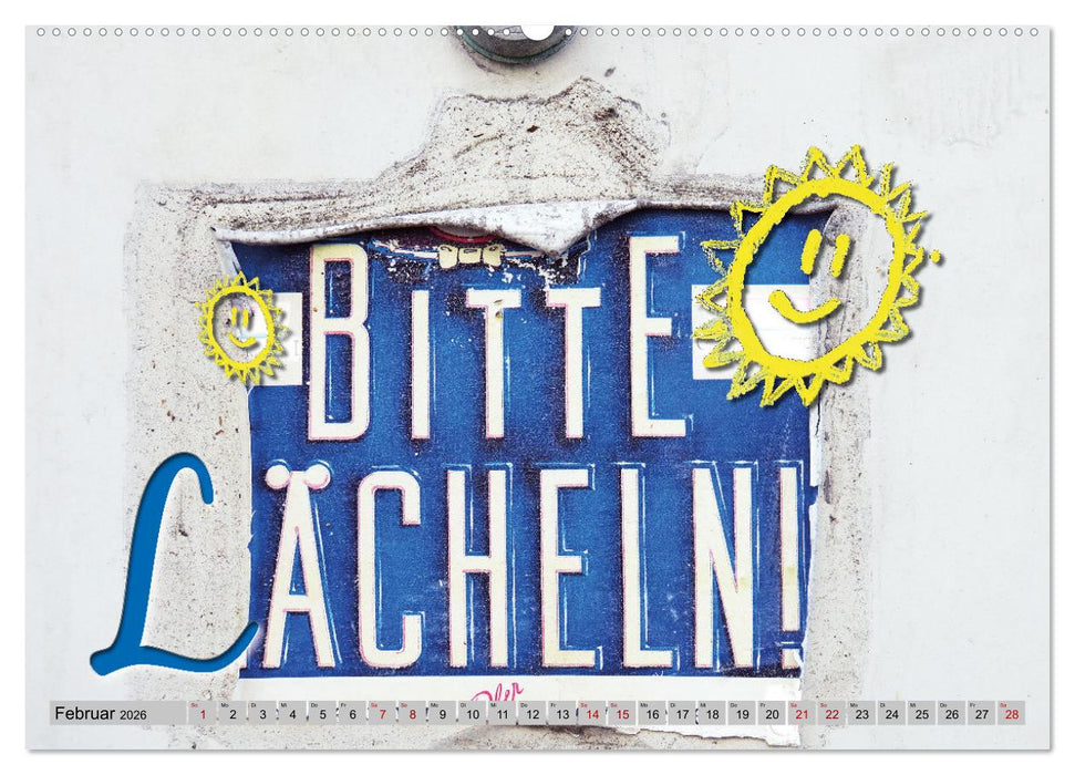 Optimisten leben länger (CALVENDO Wandkalender 2026)