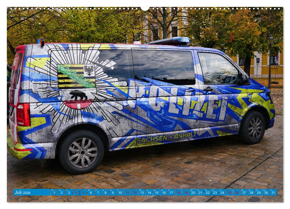 Aktionstag der Polizei (CALVENDO Premium Wandkalender 2026)