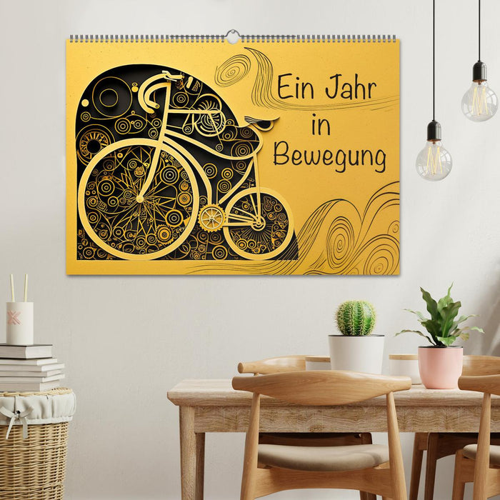 Ein Jahr in Bewegung (CALVENDO Wandkalender 2026)