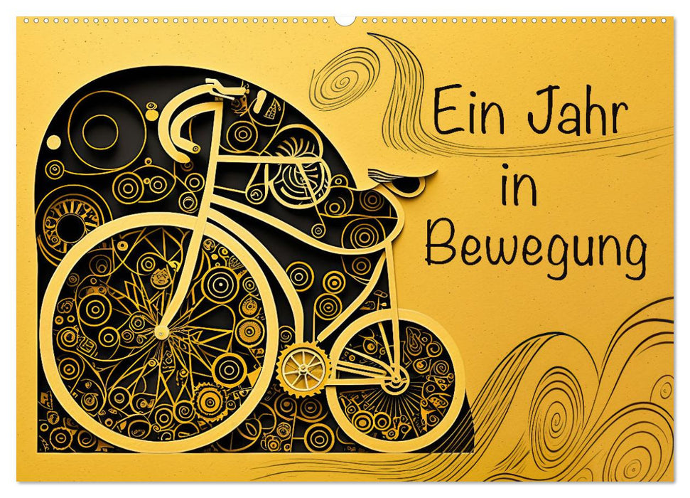 Ein Jahr in Bewegung (CALVENDO Wandkalender 2026)