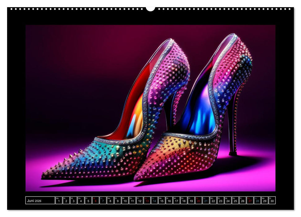 high heel verführerisch schön (CALVENDO Premium Wandkalender 2026)