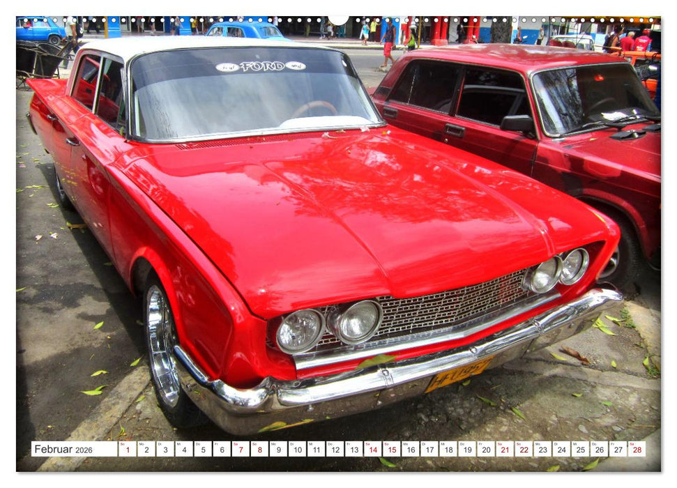 Chrom-Juwelen - Schmuckstücke auf Rädern 1960 (CALVENDO Wandkalender 2026)