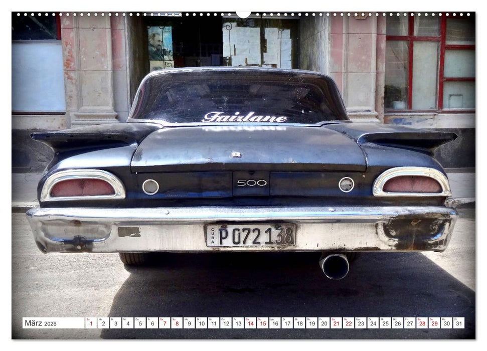 Chrom-Juwelen - Schmuckstücke auf Rädern 1960 (CALVENDO Wandkalender 2026)
