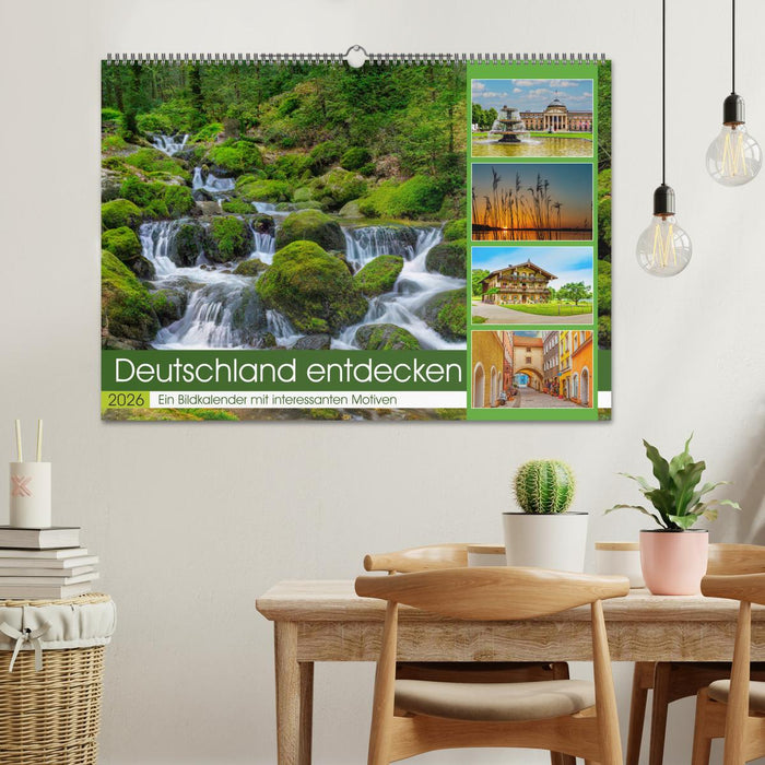 Deutschland entdecken (CALVENDO Wandkalender 2026)