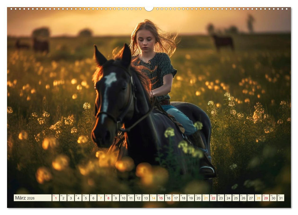 Mein Pferd - mein Traum (CALVENDO Premium Wandkalender 2026)