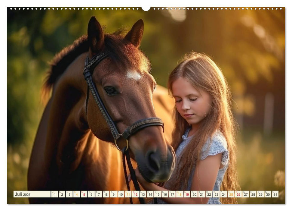 Mein Pferd - mein Traum (CALVENDO Premium Wandkalender 2026)