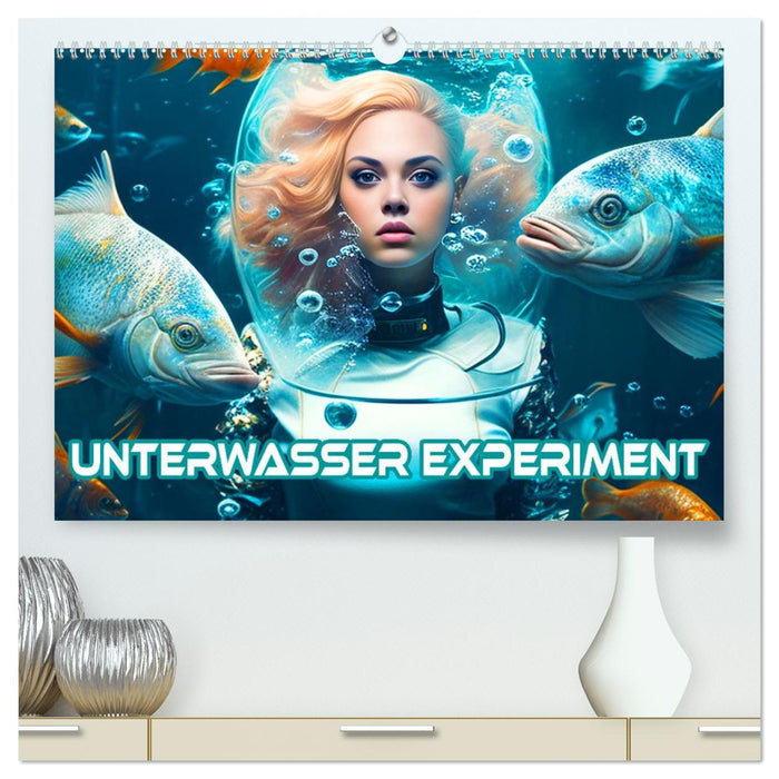 Unterwasser Experiment (CALVENDO Premium Wandkalender 2026)