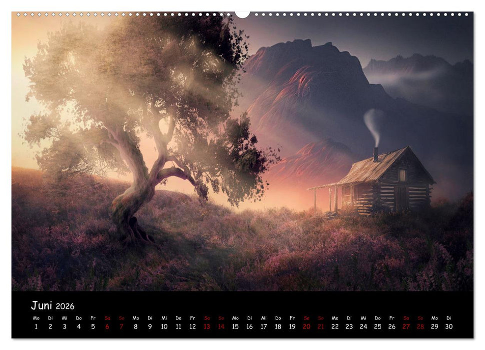 Ein Traum von Einsamkeit (CALVENDO Wandkalender 2026)