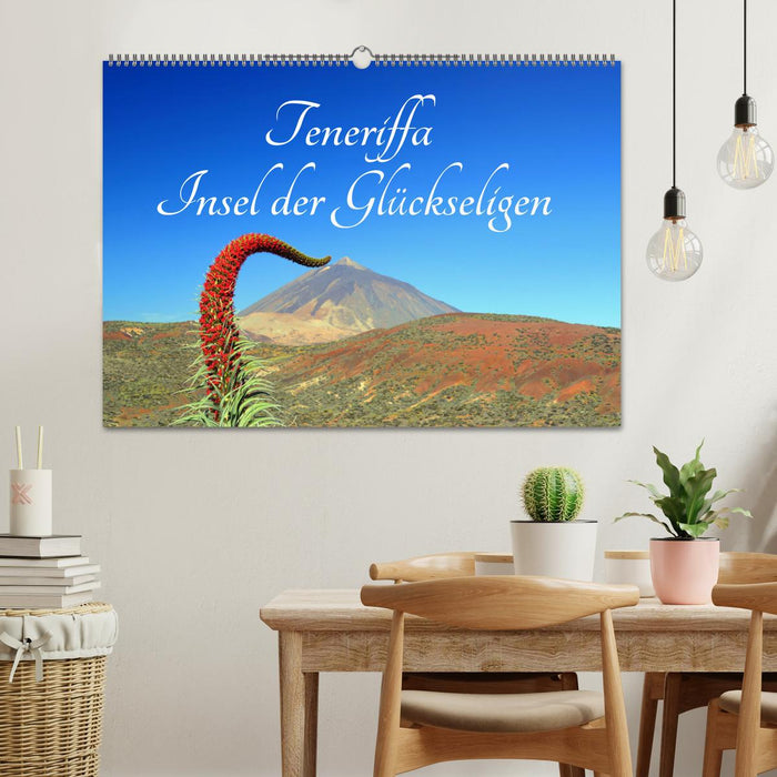 Teneriffa Insel der Glückseligen (CALVENDO Wandkalender 2026)