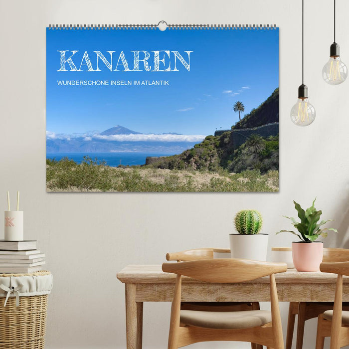 Kanaren - wunderschöne Inseln im Atlantik (CALVENDO Wandkalender 2026)