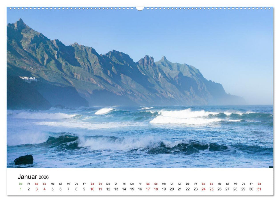 Kanaren - wunderschöne Inseln im Atlantik (CALVENDO Wandkalender 2026)