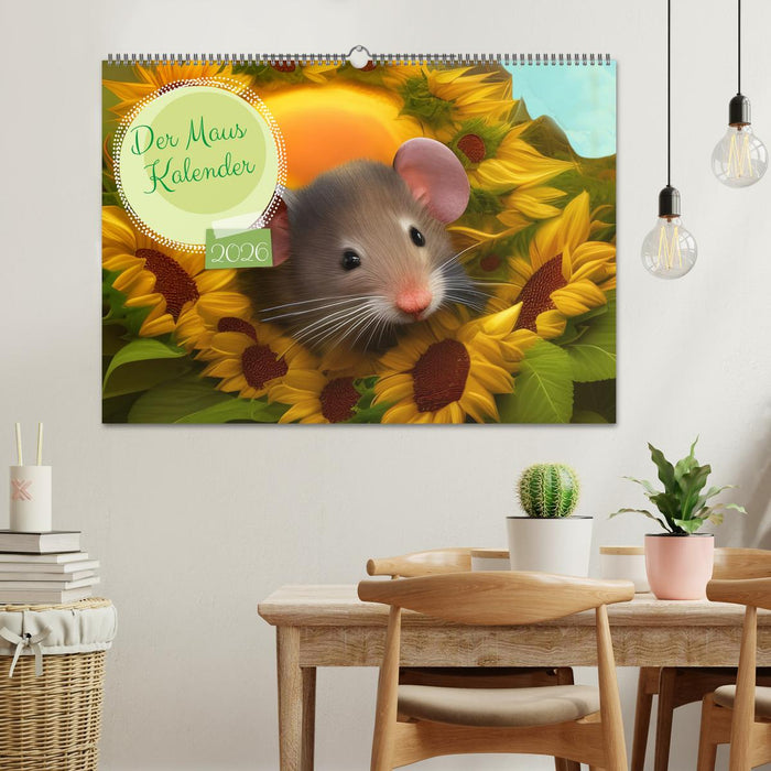 Der Maus Kalender (CALVENDO Wandkalender 2026)