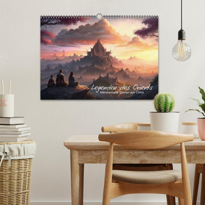Legenden des Orients Märchenhafte Szenen aus China (CALVENDO Wandkalender 2026)