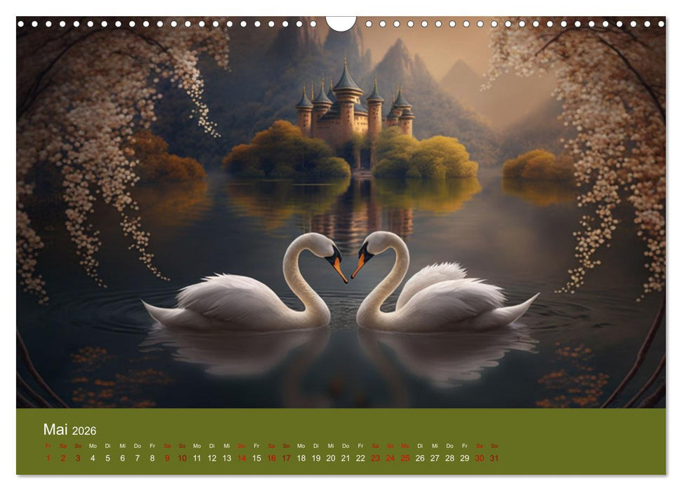 Legenden des Orients Märchenhafte Szenen aus China (CALVENDO Wandkalender 2026)