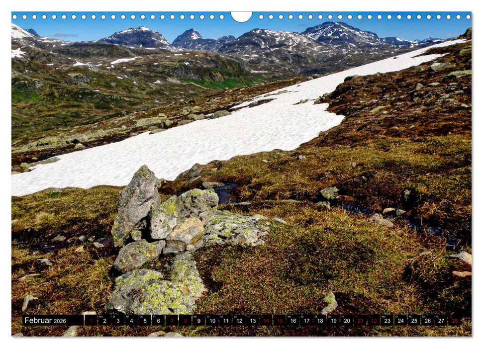 Norwegen Wanderbar (CALVENDO Wandkalender 2026)