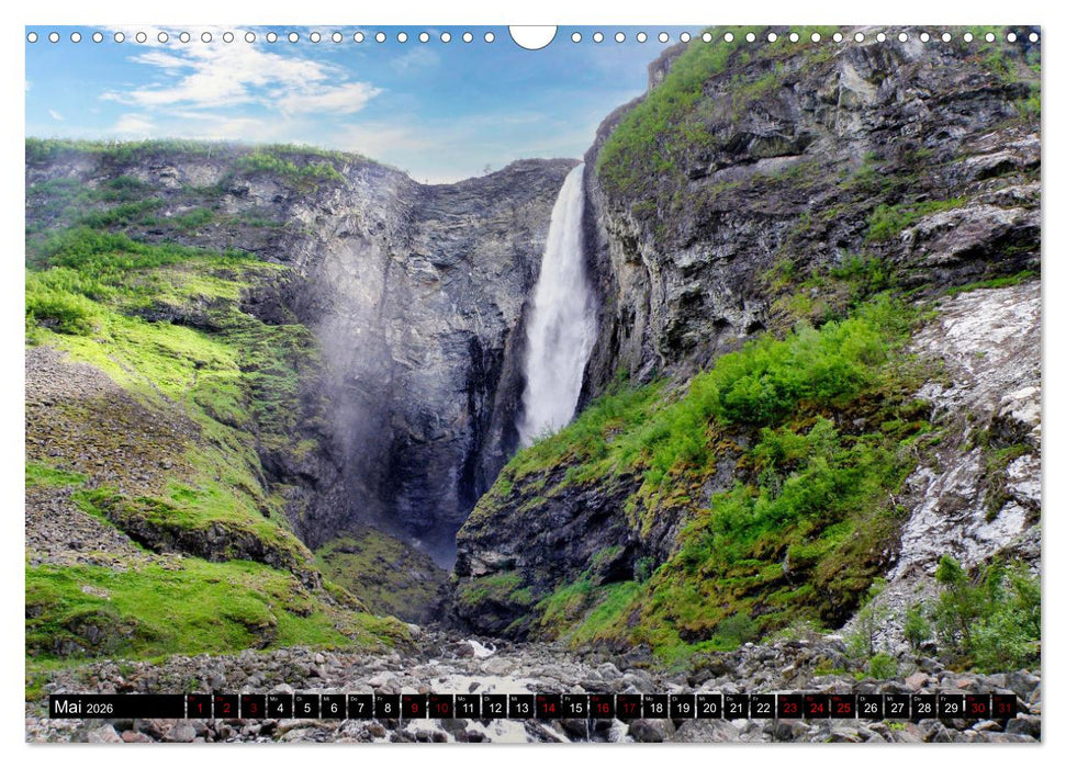 Norwegen Wanderbar (CALVENDO Wandkalender 2026)