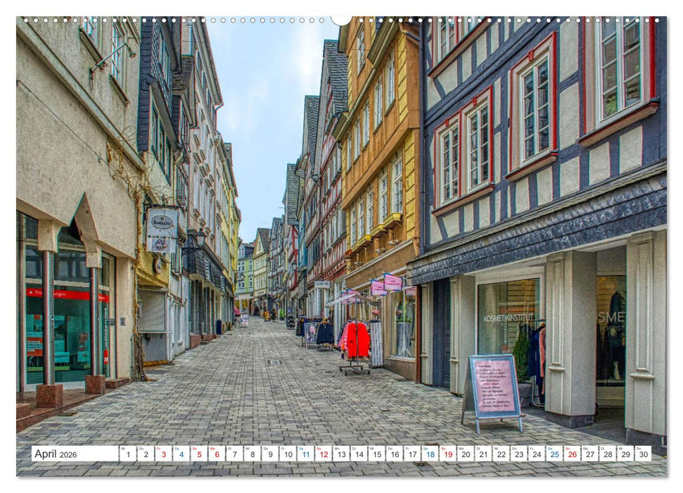 Wetzlar - Eine Perle im Lahntal (CALVENDO Premium Wandkalender 2026)