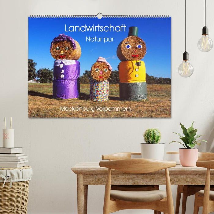 Landwirtschaft Natur pur Mecklenburg-Vorpommern (CALVENDO Wandkalender 2026)