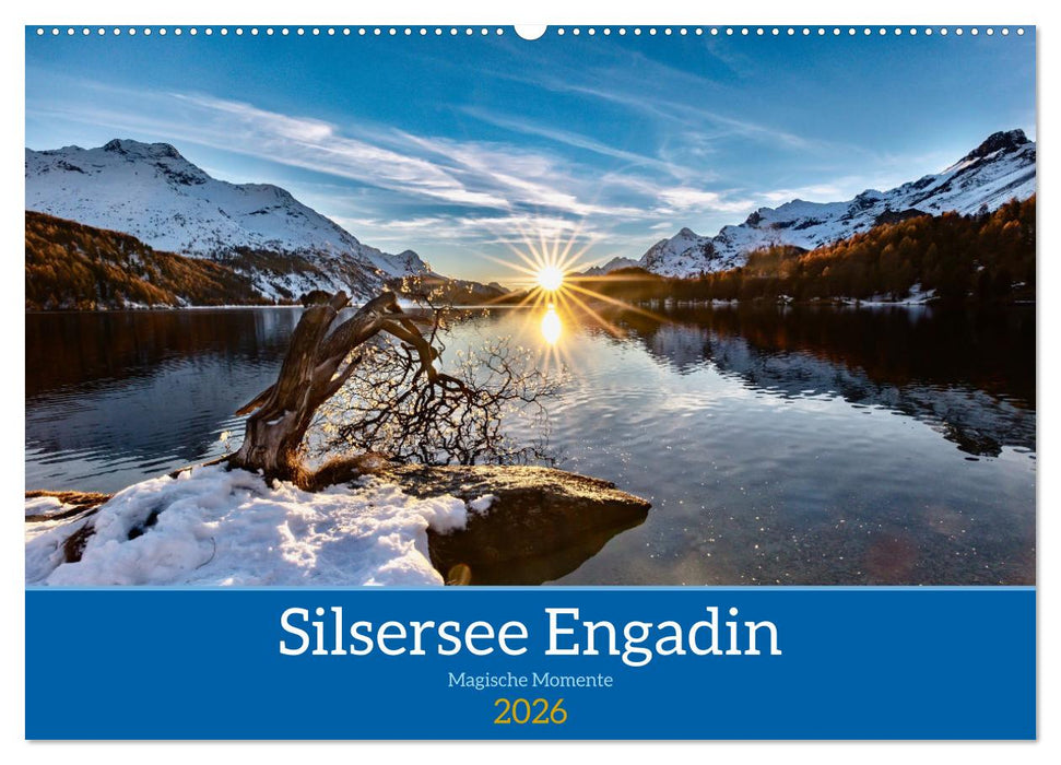Silsersee Engadin (CALVENDO Wandkalender 2026)