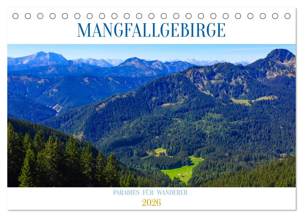 Mangfallgebirge (CALVENDO Wandkalender 2026)
