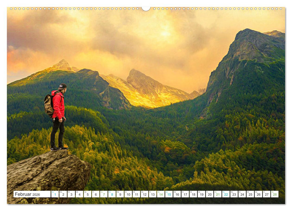 Ich wünsche Dir Abenteuer (CALVENDO Premium Wandkalender 2026)