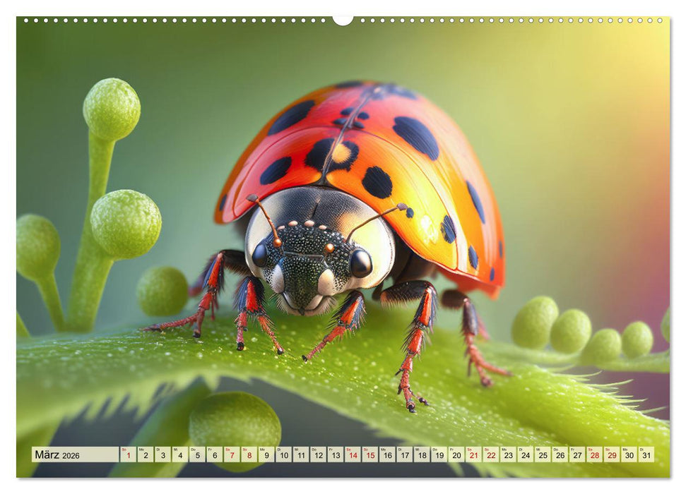 Insekten ganz gross (CALVENDO Wandkalender 2026)