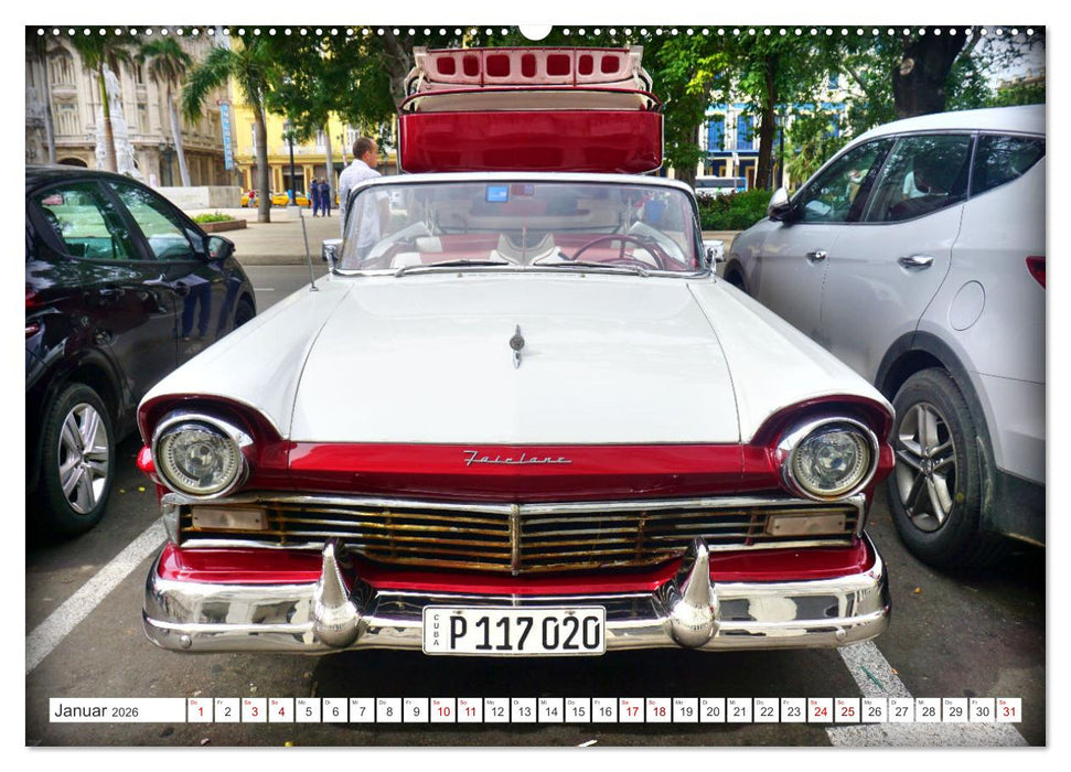 BEST OF SKYLINER - Ford Skyliner und Sunliner 1957 (CALVENDO Wandkalender 2026)