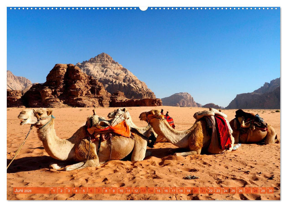 Jordanien - Haschemitisches Königreich (CALVENDO Wandkalender 2026)
