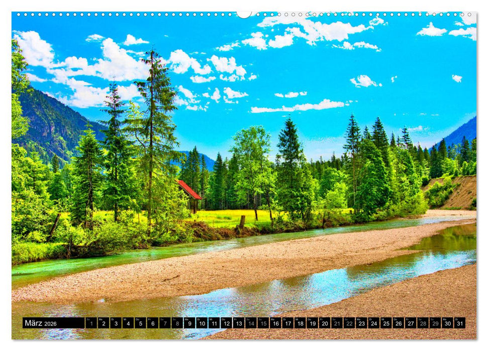 Europa durchwandern (CALVENDO Wandkalender 2026)