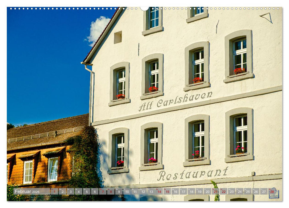 Ein Blick auf Bad Karlshafen (CALVENDO Wandkalender 2026)