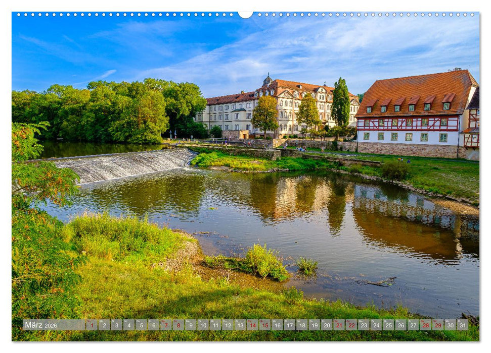 Ein Blick auf Rotenburg an der Fulda (CALVENDO Wandkalender 2026)