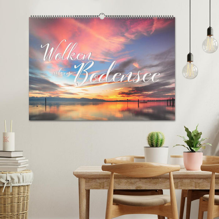 Wolken überm Bodensee (CALVENDO Wandkalender 2026)