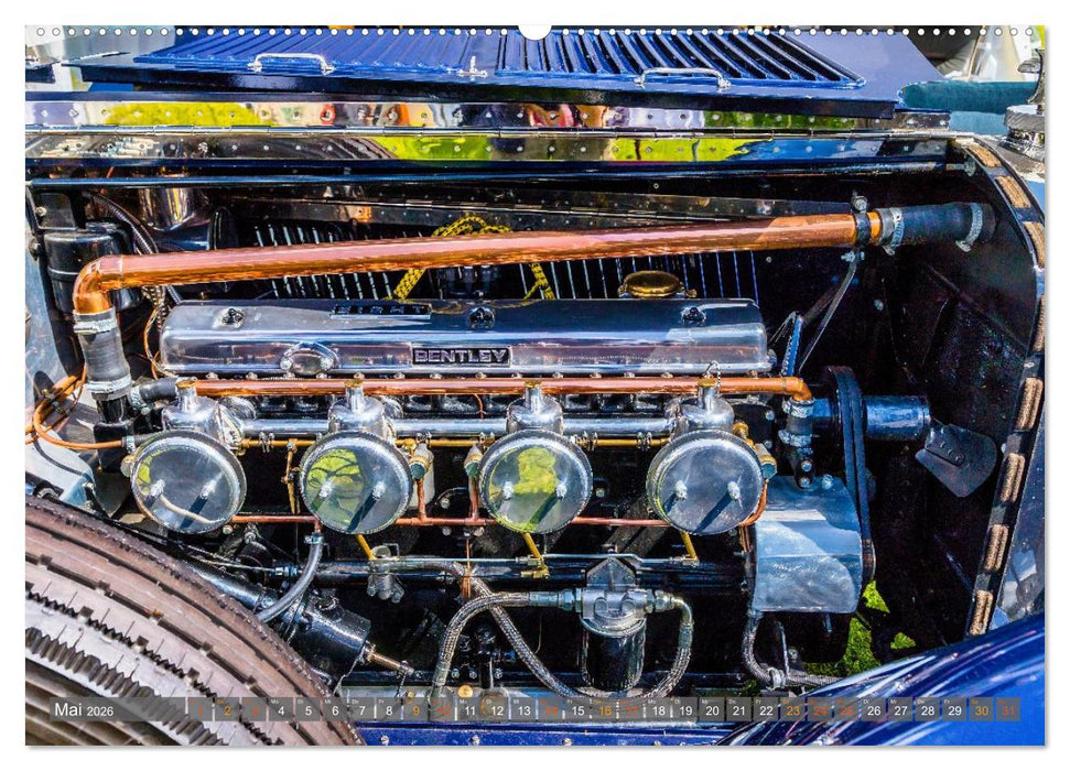 Historischer Rennsport - vom Feinsten (CALVENDO Wandkalender 2026)