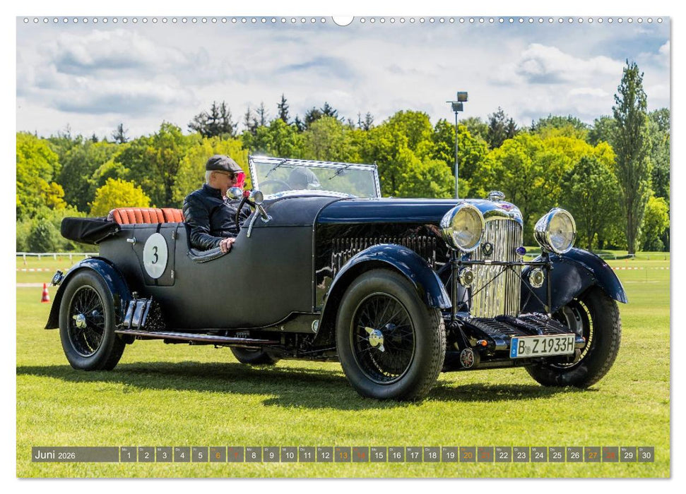 Historischer Rennsport - vom Feinsten (CALVENDO Wandkalender 2026)